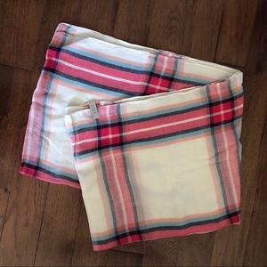 LOFT plaid scarf